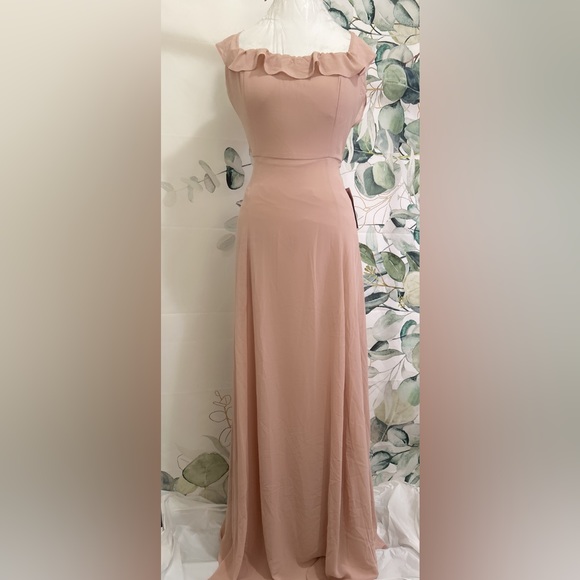 By Anthropologie BHLDN Macau Maxi Dress size 12 - Picture 5 of 6